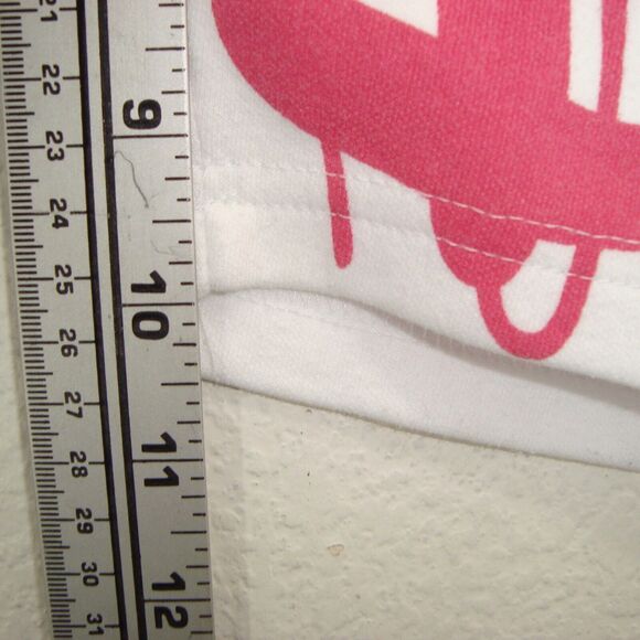 Genuine Authentic Garments Mens Graphic Print 'RICH' Embellished Shorts Size L - Picture 8 of 9